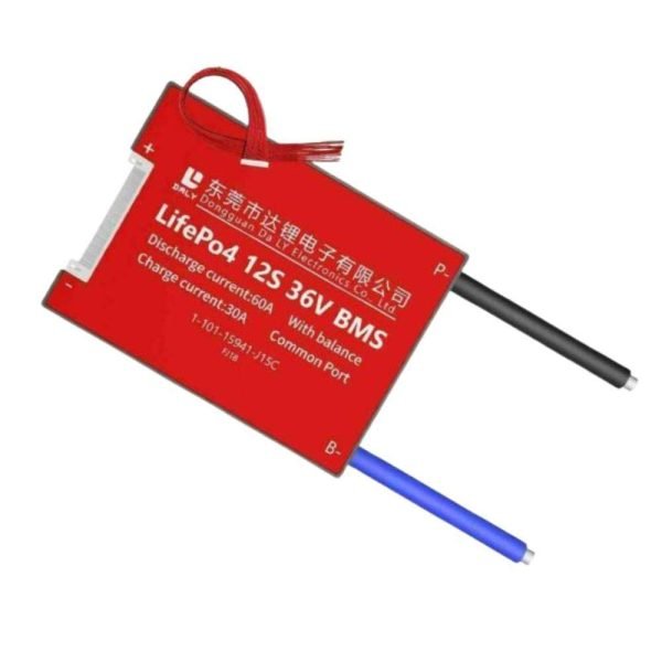 DALY BMS 12S 36V LiFePo4 60A Common Port Battery protection module