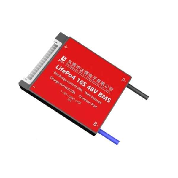 DALY BMS 16S 48V LiFePo4 20A Common Port Battery protection module