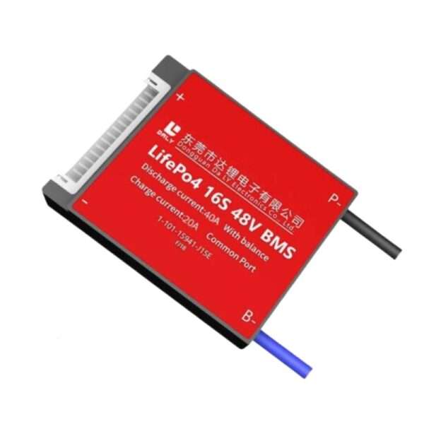 DALY BMS 16S 48V LiFePo4 40A Common Port Battery protection module