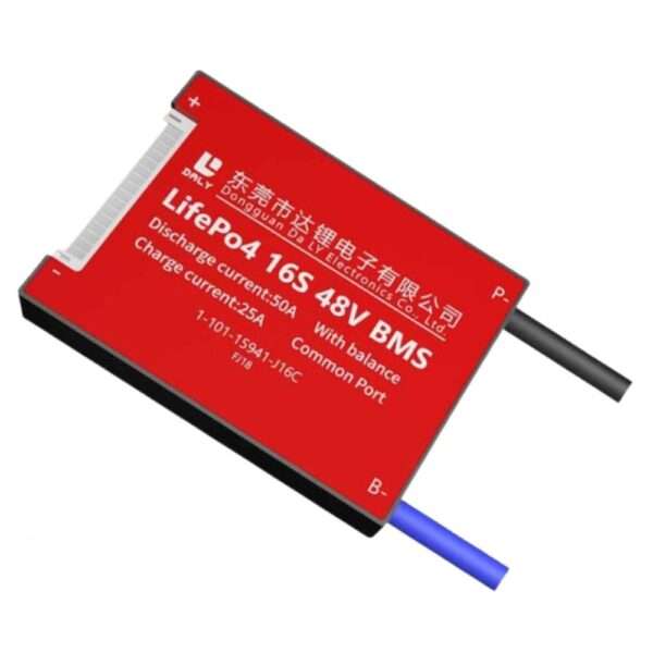 DALY BMS 16S 48V LiFePo4 50A Common Port Battery protection module