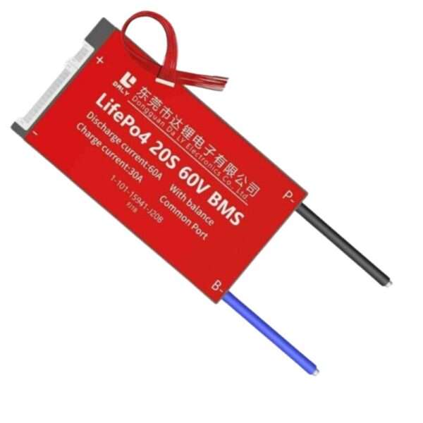 DALY BMS 20S 60V LiFePo4 60A Common Port Battery protection module.