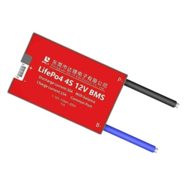 DALY BMS 4S 12V LiFePo4 30A Common Port Battery protection module