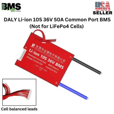 DALY 10S 36V Lithium ion 50A Common Port Battery protection module