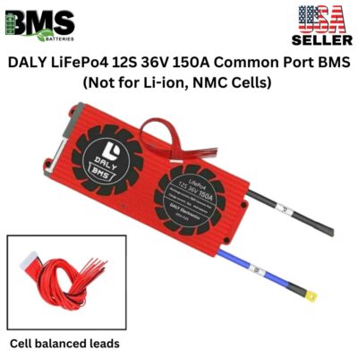 DALY BMS 12S 36V LiFePo4 150A Common Port Battery protection module