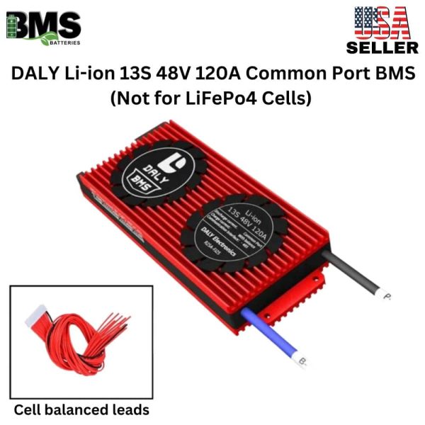 DALY BMS 13S 48V Lithium ion 120A Common Port Battery protection module