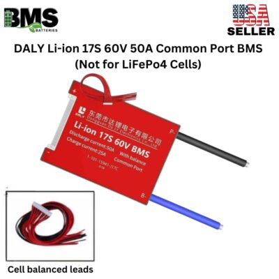DALY BMS 17S 60V Lithium ion 50A Common Port Battery protection module