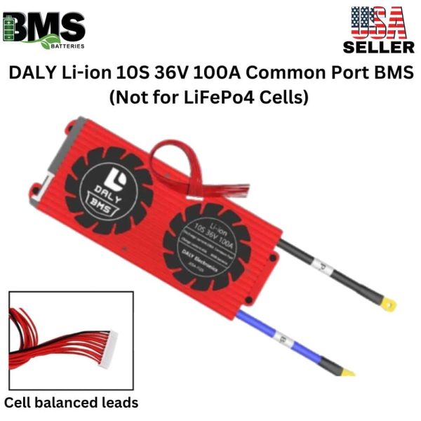 DALY 10S 36V Lithium ion 100A Common Port Battery protection module