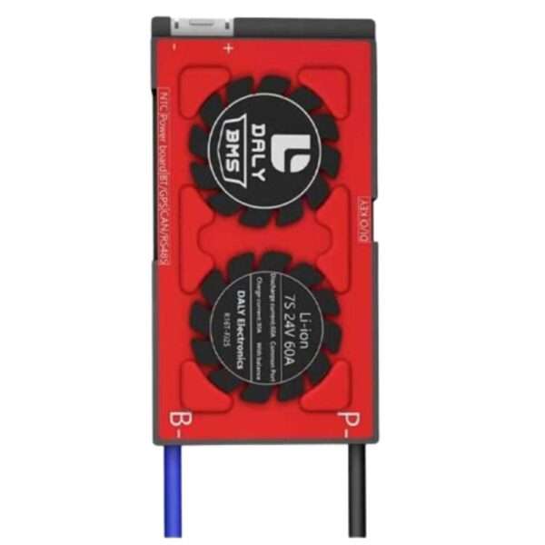 DALY Smart BMS 7S 24V 60A Lithium ion Battery Protection Module.