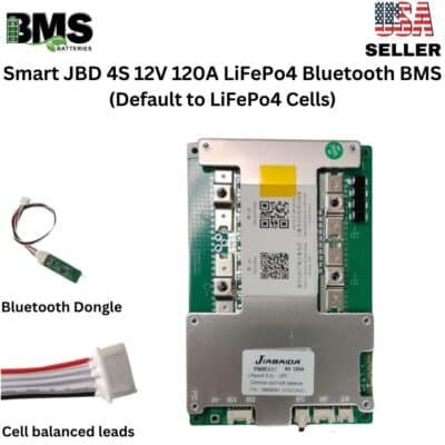 Smart Jiabaida (JBD) 4S 12V 120A LiFePo4 Common Port Battery protection module