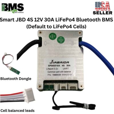 Smart Jiabaida (JBD) 4S 12V 30A LiFePo4Common Port Battery protection module