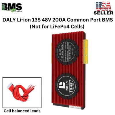 DALY BMS 13S 48V Lithium ion 200A Common Port Battery protection module