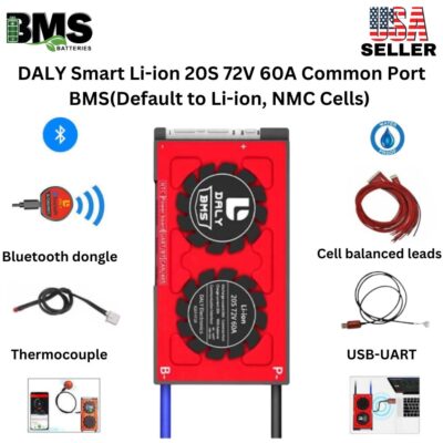 DALY Smart BMS 20S 72V 60A Lithium ion Battery Protection Module