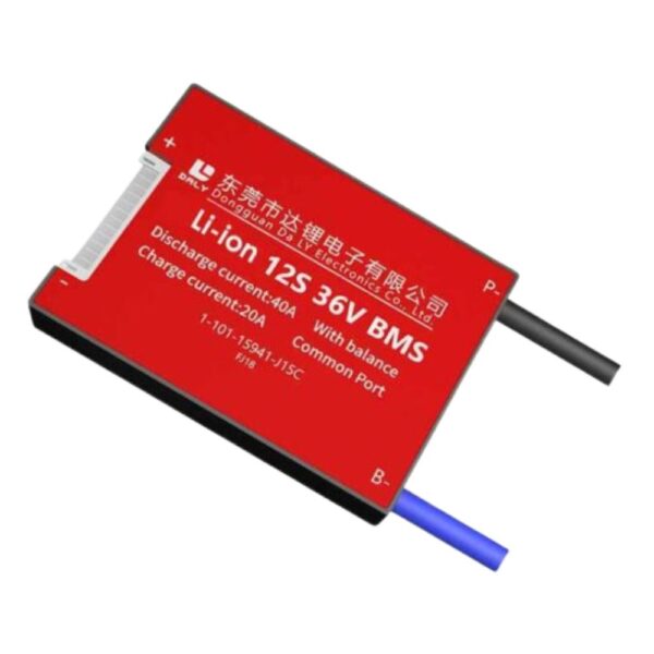 DALY BMS 12S 36V Lithium ion 40A Common Port Battery protection module