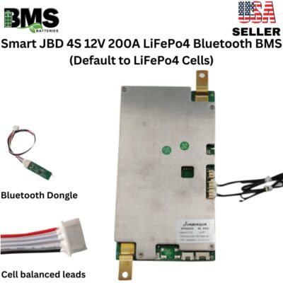 Smart Jiabaida (JBD) 4S 12V 200A LiFePo4 Common Port Battery protection module