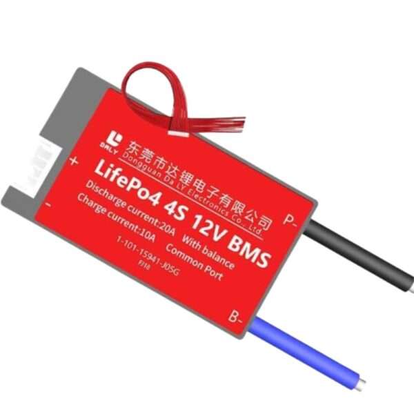 DALY BMS 4S 12V LiFePo4 20A Common Port Battery protection module