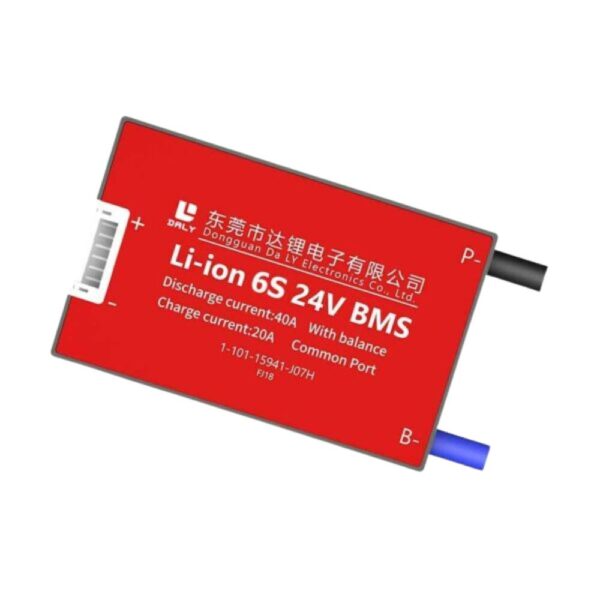 DALY BMS 6S 24V Lithium ion 40A Common Port Battery protection module