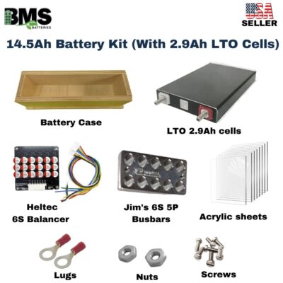 14.5Ah Battery Kit (With 2.9Ah LTO Cells)