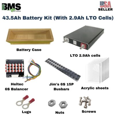 43.5Ah Battery Kit (With 2.9Ah LTO Cells)