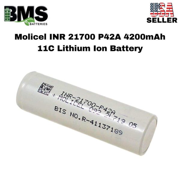 Molicel INR 21700 P42A 4200mAh 11C Lithium Ion Battery