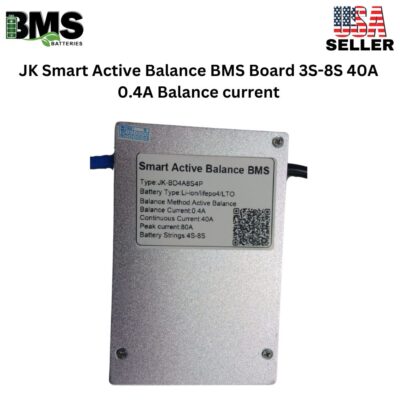 JK Smart Active Balance BMS Board 3S-8S 40A 0.4A Balance Current