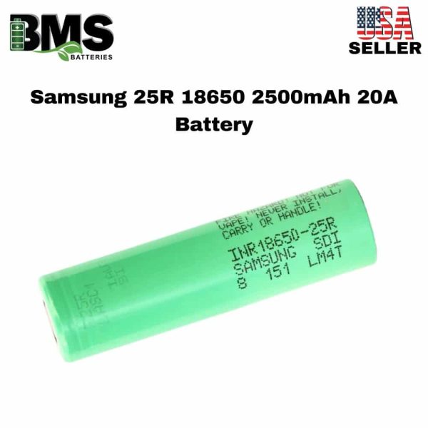 Samsung 25R 18650 2500mAh 20A Battery