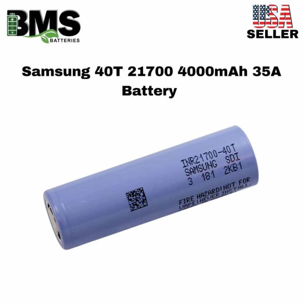 Samsung 40T 21700 4000mAh 35A Battery