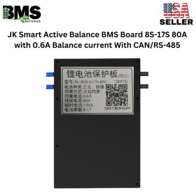 JK Smart Active Balance BMS Board 8S-17S 80A with 0.6A Balance current With CAN/RS-485