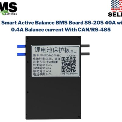 JK Smart Active Balance BMS Board 8S-20S 40A with 0.4A Balance current With CAN/RS-485