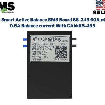 JK Smart Active Balance BMS Board 8S-24S 60A with 0.6A Balance current With CAN/RS-485