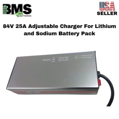 84V 25A Adjustable Charger For Lithium and Sodium Battery Pack