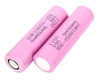 Samsung 35E 18650 3500mAh 8A Button Top Battery