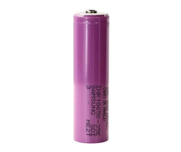 Samsung 35E 18650 3500mAh 8A Button Top Battery