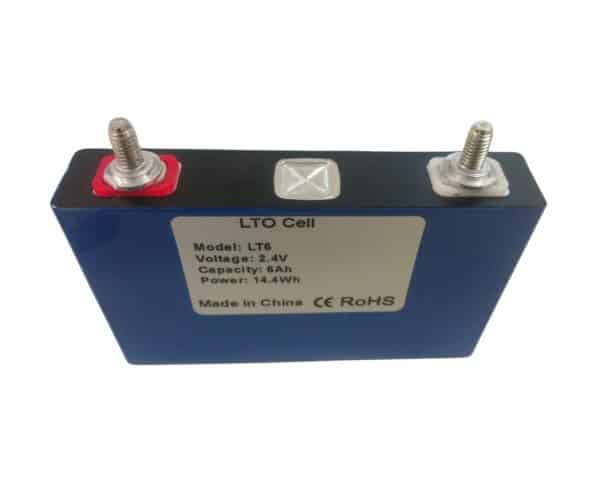 2.4V 6Ah Prismatic LTO Cell