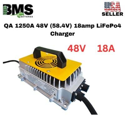 QA 1250A 48V (58.4V) 18amp LiFePo4 Charger