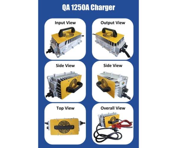 QA 1250A 24V (29.2V) 30amp LiFePo4 Golf Cart Charger