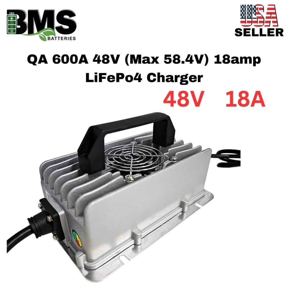 QA 600A 48V (Max 58.4V) 18amp LiFePo4 Charger