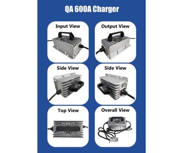 QA 600A 24V (29.2V) 15amp LiFePo4 Golf Cart Charger