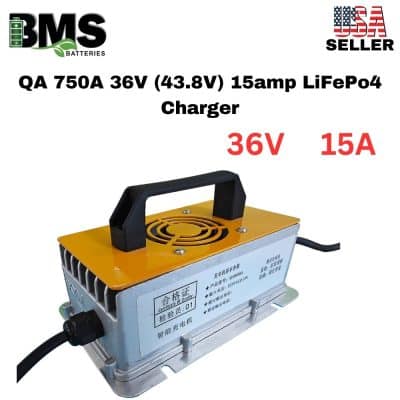 QA 750A 36V (43.8V) 15amp LiFePo4  Charger