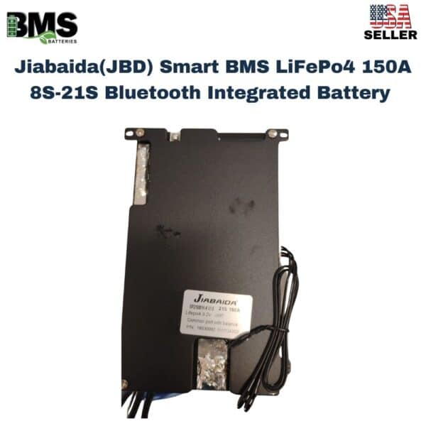 Jiabaida(JBD) Smart BMS LiFePo4 150A 8S-21S Bluetooth Integrated Battery