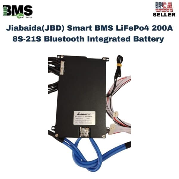 Jiabaida(JBD) Smart BMS LiFePo4 200A 8S-21S Bluetooth Integrated Battery