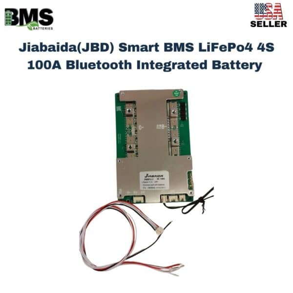 Jiabaida(JBD) Smart BMS LiFePo4 4S 100A Bluetooth Integrated Battery