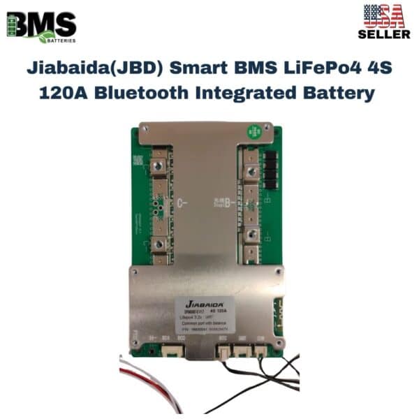 Jiabaida(JBD) Smart BMS LiFePo4 4S 120A Bluetooth Integrated Battery