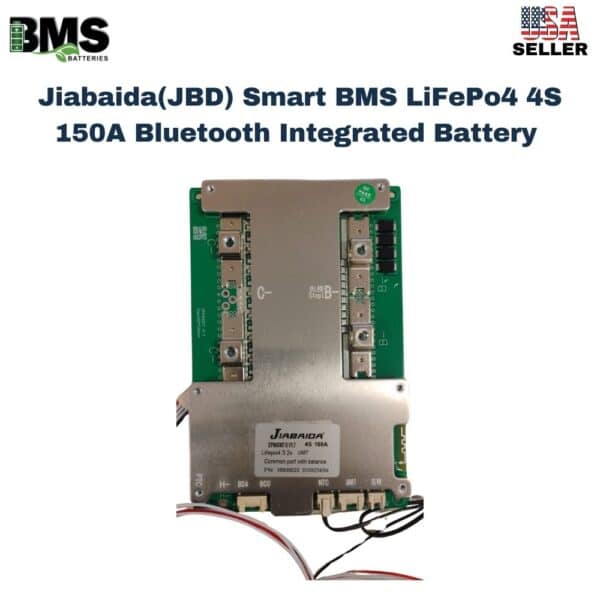 Jiabaida(JBD) Smart BMS LiFePo4 4S 150A Bluetooth Integrated Battery