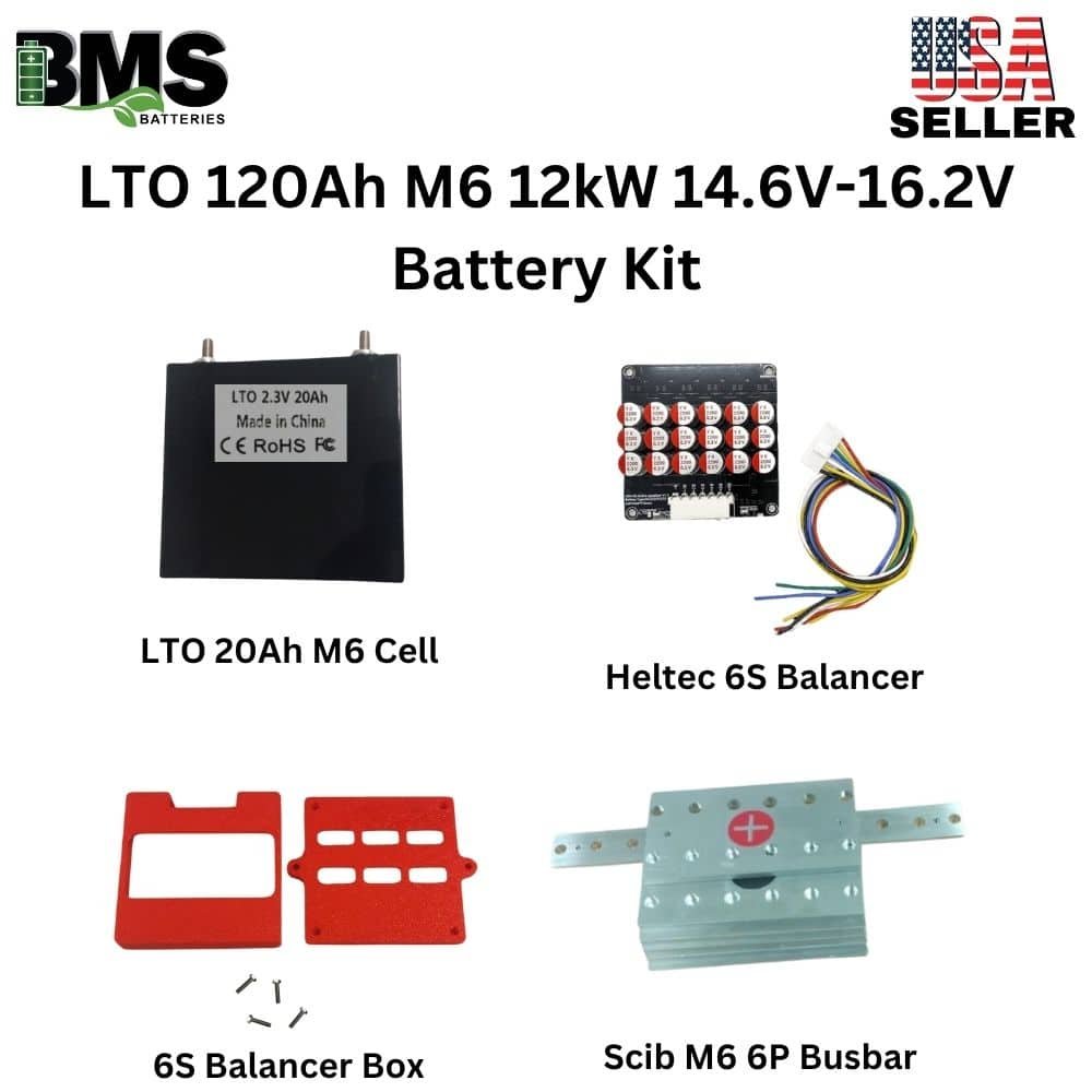 LTO M6 12kw BatteryKit