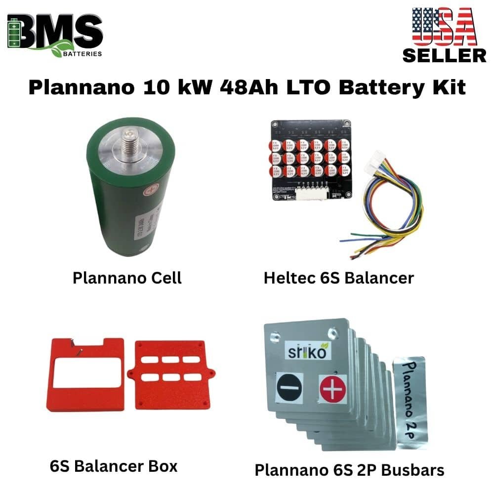 Plannano 10 kW 48Ah LTO Battery Kit.