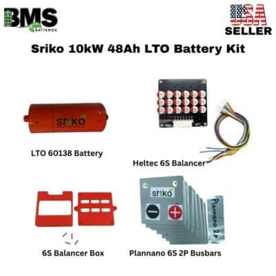 Sriko 10 kW 48Ah LTO Battery Kit