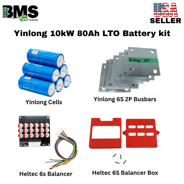 Yinlong 10kW 80Ah LTO Battery kit