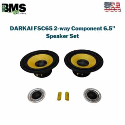 DARKAI FSC65 2-way Component 6.5″ Speaker Set
