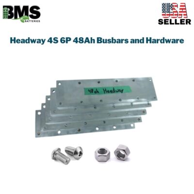 Headway 4S 6P 48Ah Busbars and Hardware