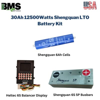 30Ah 12500Watts Shengquan LTO Battery Kit